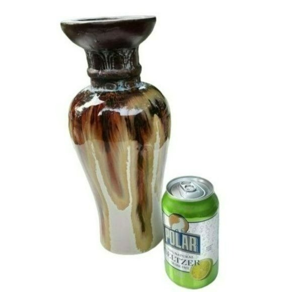 Vintage Style‎ Ceramic Pillar Candle Holder 12in - Picture 4 of 11